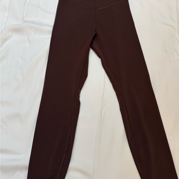 Lululemon Wunder Under SmoothCover High Rise Tight 25” Espresso - Picture 3 of 5